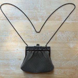 Whiting & Davis Crossbody Mesh Handbag